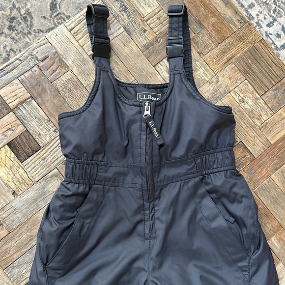 L.L. Bean Kids Ski Bib Snowboard Overalls - Picture 3 of 16